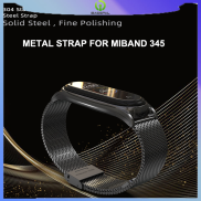 BassPal Tương Thích Với Dây Đeo Xiaomi Mi Band 654 MiBand Thép Không Gỉ