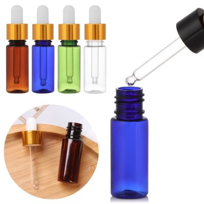 【YF】◄  1PC 15ml PET Sample Perfume Bottle Bottling With Pipette Dropper Jars Vials