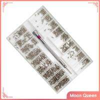 เครื่องมือซ่อมแซมอะไหล่ชุดสกรูขนาดเล็กของ Moon Queen สำหรับแว่นตานาฬิกาอิเล็กทรอนิกส์