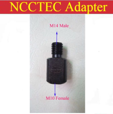 【☑Fast Delivery☑】 KKP HAPPY STORE อะแดปเตอร์ Ncctec สกรูตัวแปลงเกลียว M14ตัวผู้ภายนอก Thread-m10ตัวเมียตัวลดเกลียวด้านในสำหรับขัดเครื่องบดมุม