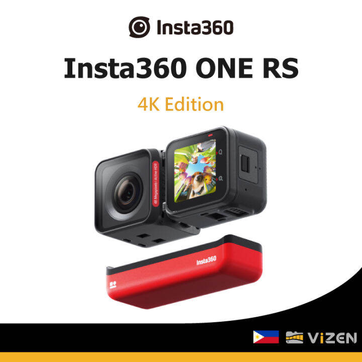 Custodia Impermeabile Per Insta360 ONE RS 4K - Guscio Subacqueo 60m, Vetro Temperato, Accessori