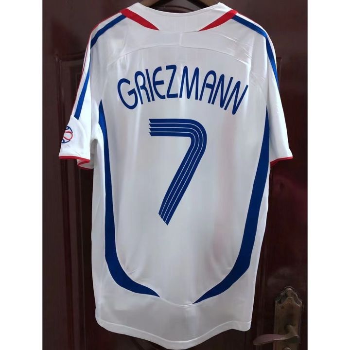 vintage-jersey-2006-world-cup-france-home-final-football-jersey-no-10-zidane-classic-football-jersey-ชุดฟุตบอลผู้ชาย-เสื้อบอลคลาสสิค