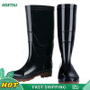 Koetsu cod giày giày đi mưa màu đen cho nam, giày chống thấm nước dài - ảnh sản phẩm 1