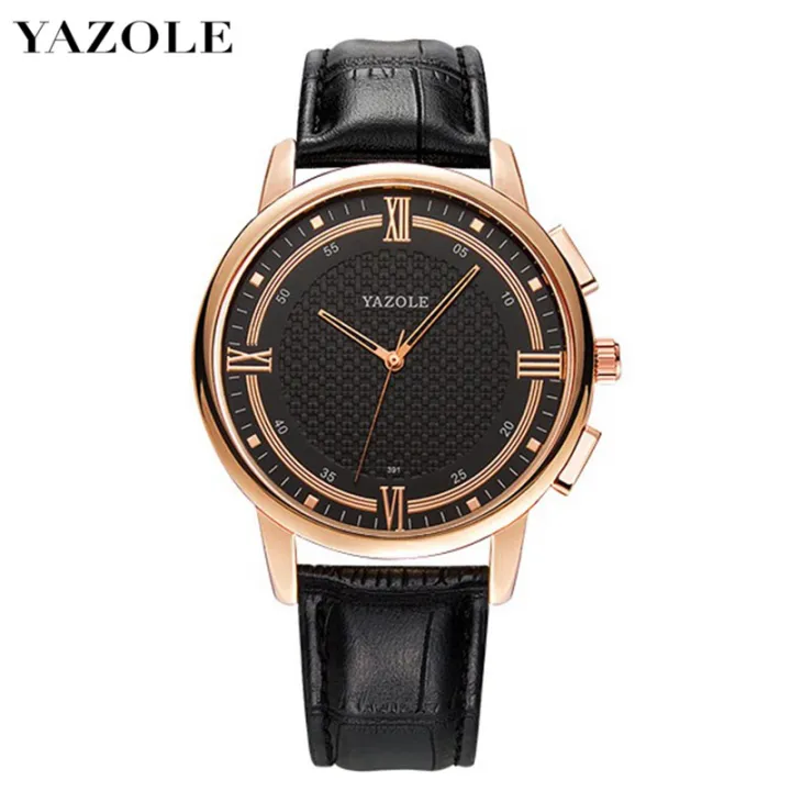 YAZOLE 391 Top Luxury นาฬิกาข้อมือมียี่ห้อสำหรับ Man แฟชั่นผู้ชายกีฬา