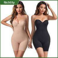 F8C503Y การควบคุมหน้าท้อง Bodysuit shapewear มีบราในตัว ไร้รอยต่อไร้รอยต่อ ชุดชั้นในกระชับสัดส่วน ปลอกรัดหน้าท้อง ร่างกายบีบอัด ชุดกระชับสัดส่วน สำหรับผู้หญิง