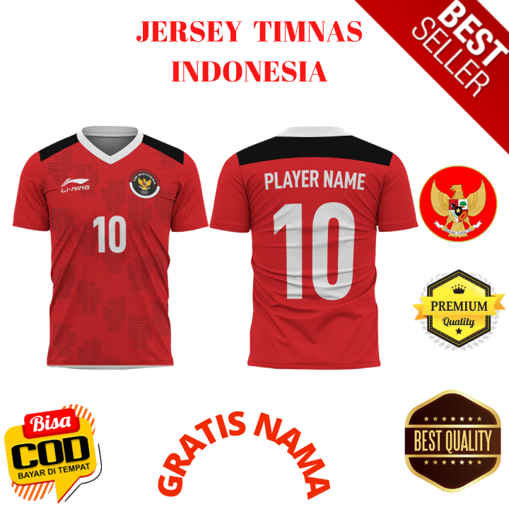 JERSEY TIMNAS INDONESIA SEAGAMES 2022 Lazada Indonesia