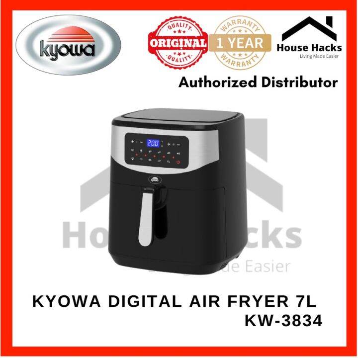 Kyowa Digital Air Fryer 7L KW3834 (House Hacks) Lazada PH