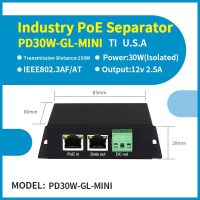 ตัวแยกสัญญาณกิกะบิตแบบ Poe-W โมดูลแหล่งจ่ายไฟ POE เอาต์พุต90W 12V แยกสำหรับอุตสาหกรรมอุปกรณ์ส่งกระแสไฟฟ้าชิ้นส่วนวงจรไฟฟ้า