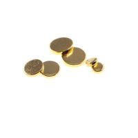 ☏❃ 100pcs Contact Pad Circle Shape Target Discs Surface Mount Conductive Mating Spring Loaded Pogo Pin Test Probe Diameter to order