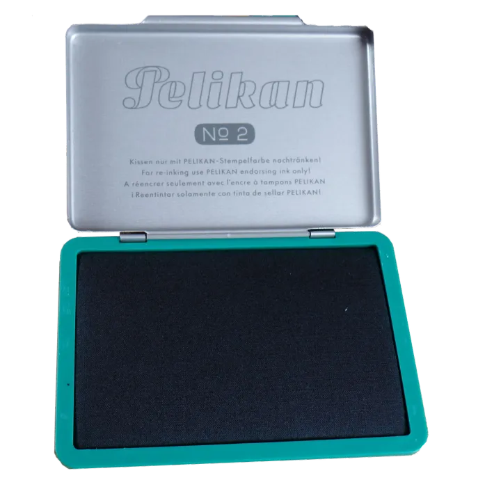 STAMP PAD ARTLINE PELIKAN STAMP PAD STAMP PAD GREEN COLOUR STAMP