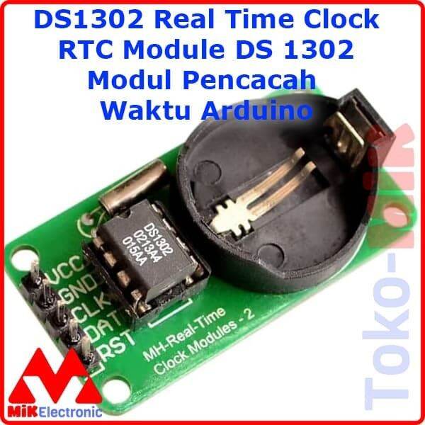 DS1302 Real Time Clock RTC Module DS 1302 Modul Pencacah Waktu Arduino ...