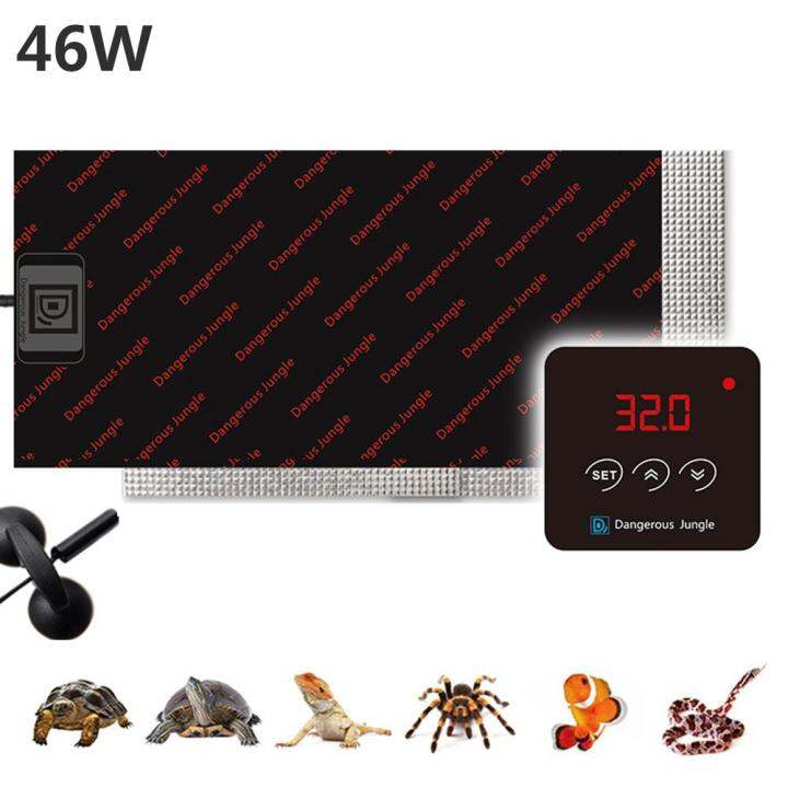 Reptile Heating Warm Pad Terrarium Heating Mat Waterproof Temperature