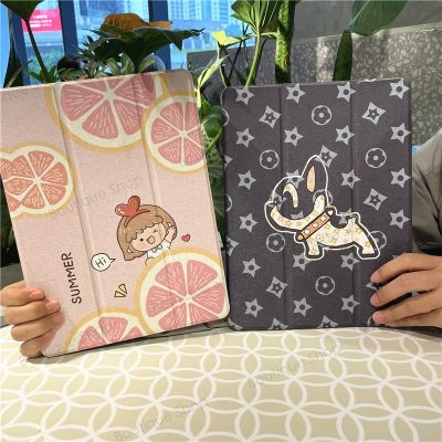 Hot Sale Cute Case for ipad 10.2 with Pen Holder for Air 4/5 10.9 Pro11 Case 8th 7th  Soft Silicone/TPU For gen7/gen8/gen9 10.2