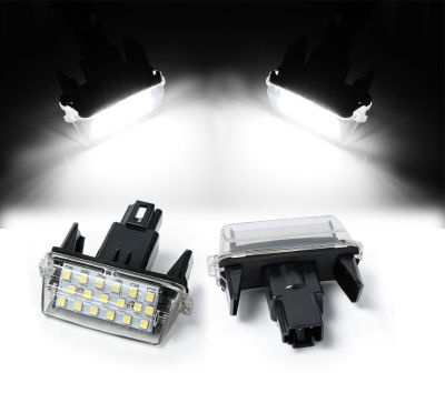 2pcs LED Car License Plate Light For Toyota Corolla Camry Auris Prius Vios Yaris EZ Proace Esquire Canbus Rear Tail Number Lamp
