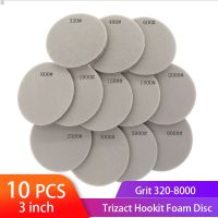 【CW】☋  3  75mm Trizact Hookit Foam Disc Wet   Dry Spong Sandpaper 320-8000 Grit Polishing Buffer Sanding Paper Abrasive Tools