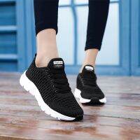 Womens Casual Running Shoes Breathable Knit Sneakers for Ladies Ultra Lightweight Sports Shoes