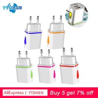 5V2A USB Charger Portable Fast Charge For iPhone Samsung Cellphone Travel Illuminate Power Adapter EU US Plug USB Phone Charger