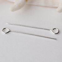 925 Sterling Eyepins eye pin diy silver components