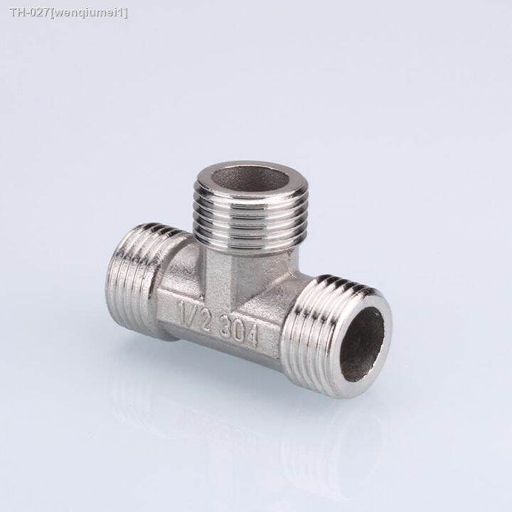 1-2-3-4-bsp-female-male-thread-tee-type-reducing-stainless-steel-elbow-butt-joint-adapter-adapter-coupler-plumbing-fittings