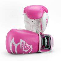 10/12 Pink Women Sparring MMA Muay Thai Boxing Gloves Sanda Grappling Wushu Contest Training Mitts DDO