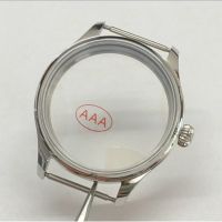 44Mm Pilot 316L Stainless Steel Watch Case  Sapphire Crystal Suitable For ETA6497/6498 /ST3600/3621 Movement 83