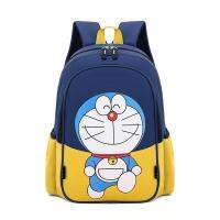 ☜┇☑Doraemon กระเป๋าเป้สะพายหลังเด็กอนุบาลกระเป๋าเป้สะพายหลังขนาดใหญ่ลายแมวโดราเอมอนสำหรับนักเรียนชายและหญิงสีฟ้า 2022