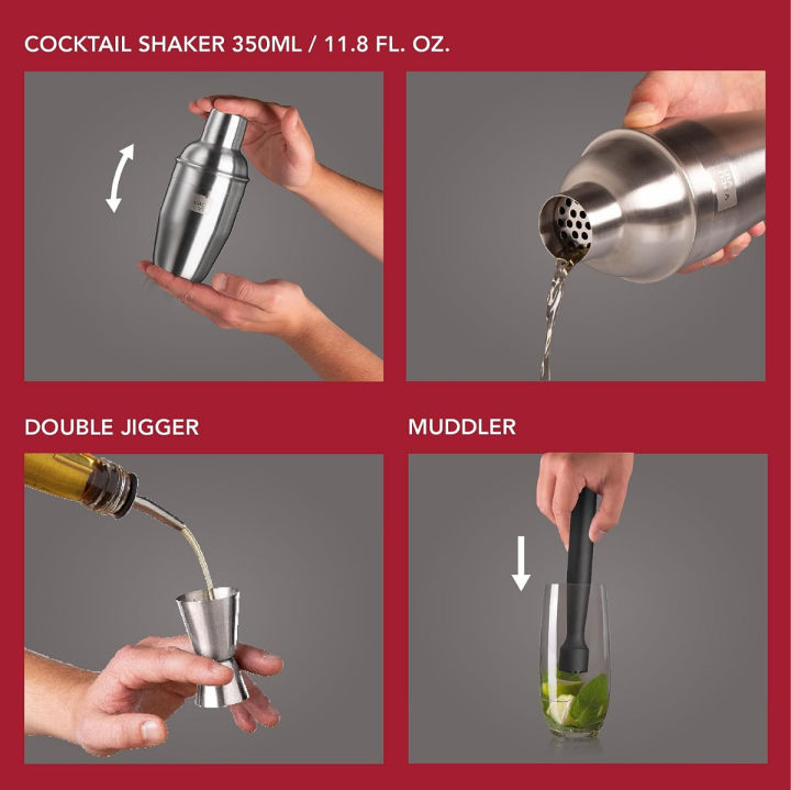 vacu-vin-cocktail-set-stainless-steel-complete-3-piece-bartending-kit-for-mixologists-and-home-bar-enthusiasts-dishwasher-safe-cocktail-shaker-set-for-aspiring-mixologists