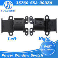 Sorghum 35760-S5A-003ZA รถผู้โดยสารด้านหน้าซ้ายขวาปุ่มสวิทช์ยกสำหรับ Honda Civic CR-V 2002-2006 35765-S5A-003ZA