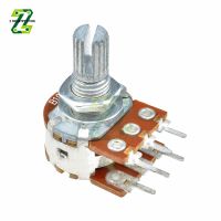 【CW】 WH148 Potentiometer B10K Ohm 15mm 6 Pin Linear Taper