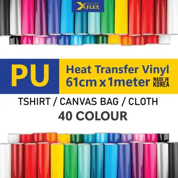 Glitter Heat Transfer Vinyl for T-Shirts 10 Inches by 10 Feet