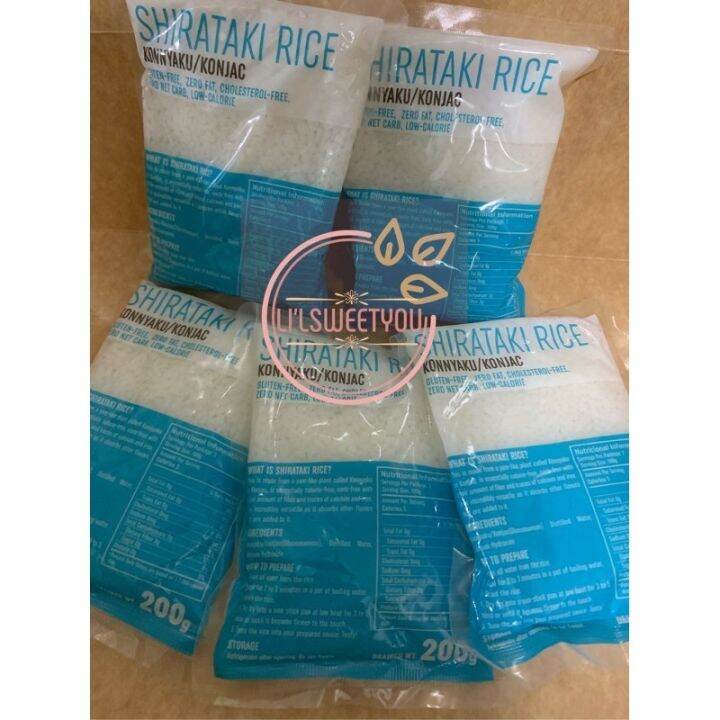 Shirataki Rice Konjac for low carb diet | Lazada PH