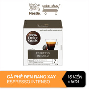 Cà phê rang xay Nescafé Dolce Gusto - Espresso Intenso hộp 96g 16 viên nén