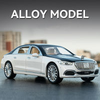 1:22 Benz Maybach S680รุ่นรถของเล่น Diecasts หล่อเสียงและแสงรถของเล่นสำหรับเด็ก Vehicle