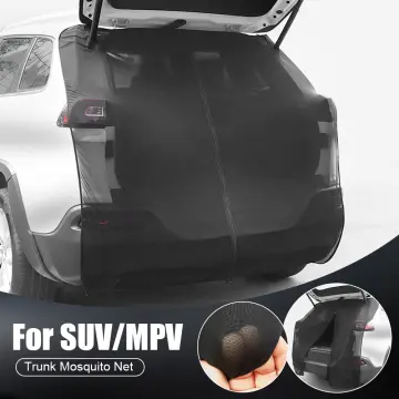 Trunk SUV MPV Tailgate Mosquito Net Sunshade Screen Magnetic Mount  Anti-Flying