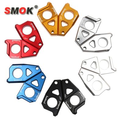 SMOK Motorcycle Rear Axle Spindle Chain Adjuster Regulator For Yamaha TMAX T MAX 530 FZ8 2012-2015 FZ1 06-15 YZF R1 2005-2015