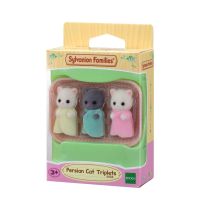 ? พร้อมส่ง ? Sylvanian Families Persian/ Marshmallows Mouse triplet ของแท้ 100% มือ 1 ตุ๊กตาซิลวาเนียน ลูกหนูมาร์ชเมลโล่ 3 ตัว JP