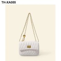 Small sweet wind ling female 2023 han edition of the new chain bag niche senior feeling single shoulder bag joker his parcel