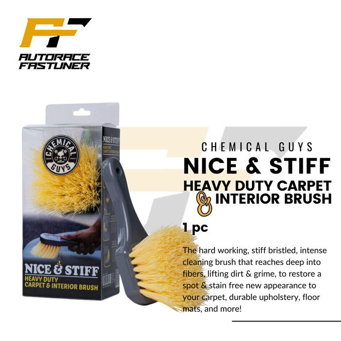 Nice & Stiff Heavy Duty Carpet & Interior Brush