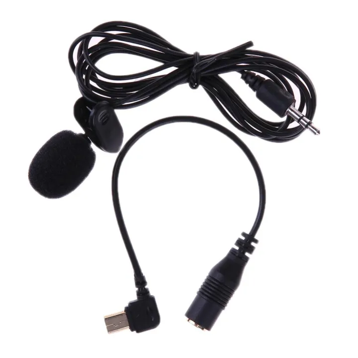 Professional Mini USB Microphone With Clip High Sensitivity External Mic Stereo for Hero 3/3