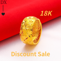 Hot sale พร้อมส่งในไทย? ทองคำแท้หลุดจำ แหวนคู่ แหวนทอง 1บาท ตัดลายยิงทรายชุบทอง24K ผลิตจากช่างฝีมือเยาราช สินค้าพร้อมส่ง แหวนทองแท้ 1สลึง ทอง แหวน1กรัม แหวนทอง1กรัมแท้ แหวนทองแท้ แหวน0.6กรัม แหวนทองแท้ถูกๆ แหวนแฟชั่น ทองแท้หลุดจำนำ