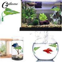 hot【cw】 1Pc Artificial Aquarium Decoration Rest Spawning Ornamental Relax Hide Hammock