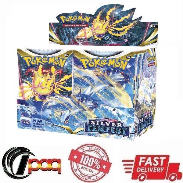 Pokémon TCG: Sword & Shield-Silver Tempest Booster Display Box (36 Packs)