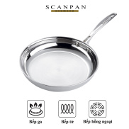 Chảo inox Scanpan Impact 20 24 26 28cm, dùng bếp từ