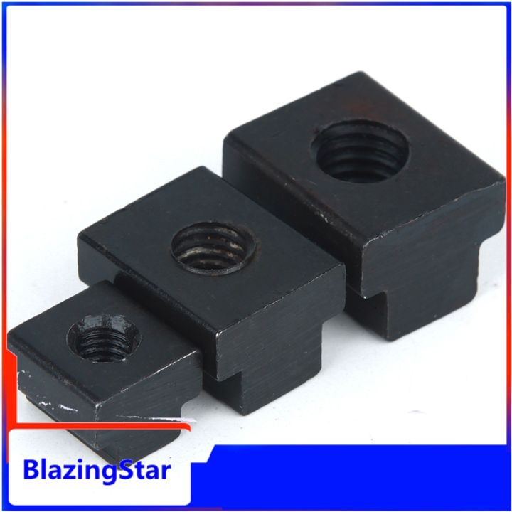 45-steel-hot-t-nut-t-block-t-groove-pressing-plate-nut-8-8-grade-m6-m8-m10-m12-m16-m18-threads-oxide-finish-t-slot-1-2pcs-nuts