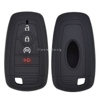 Key silicone Car Key Case For Ford Edge Explorer Expedition Fusion 2018 2019 Cover Keyless Remote Fob Shell Jacket Protector A02