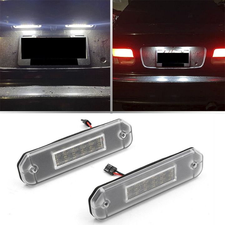 2pcs-led-ไฟส่องป้ายทะเบียนสีขาวสำหรับ-honda-civic-ej-ek-em-ek9-ek4