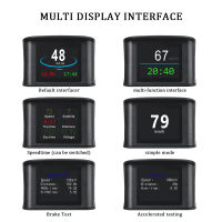 T600 HUD Car Head Up แสดงผล Digital GPS Speedometer เครื่องวัดระยะทาง Single Driving Distance Car Electronics อุปกรณ์เสริม Car