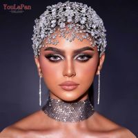 【CW】 YouLaPan HP240 Bridal Wedding Hair Accessories Luxury Bride Headdress Alloy Headband Pageant Headwear