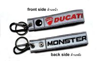 พวงกุญแจ สะท้อนแสง DUCATI  MONSTER มอเตอรไซค์ บิกไบค์  MOTORCYCLE KEYCHAIN