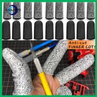 NAILS STUDIO 5Pcs อเนกประสงค์ เครื่องมือห้องครัว อุปกรณ์ความปลอดภัยในสถานที่ทำงาน Finger Peel ถุงมือปลายนิ้ว แขนป้องกันนิ้ว ป้องกันนิ้วหัวแม่มือ ป้องกันการตัดลายนิ้วมือ